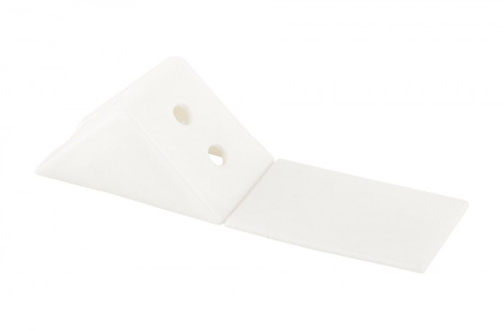 STRONG équerre de liaison plastique grand blanc (02)