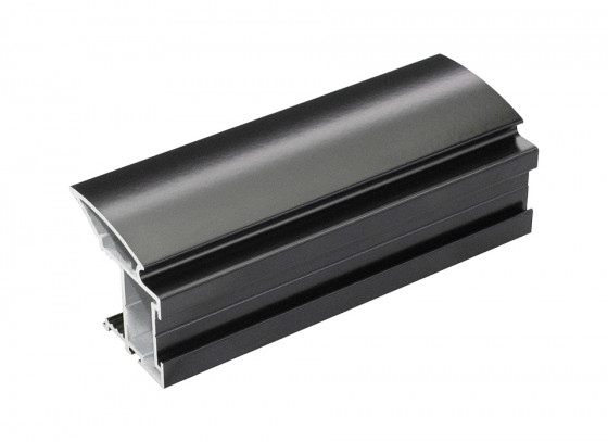SEVROLL 05910 Arte GM 18 profil de poignée 18mm 2,7m noir mat