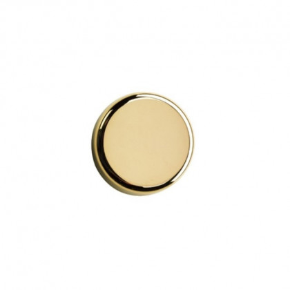 HETTICH 40340 cache-vis pour charniere verre 4,0-5,2mm type A (rond) doré brilla