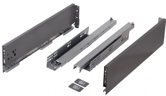 K-StrongMax 16 tiroir H121/400mm, gris