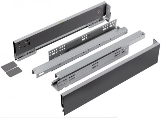 K-StrongMax 16 tiroir H89/350mm, gris