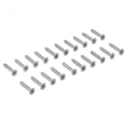 HETTICH 9130078 TopLine XL ensemble vis pour fixation profil, 16-19m