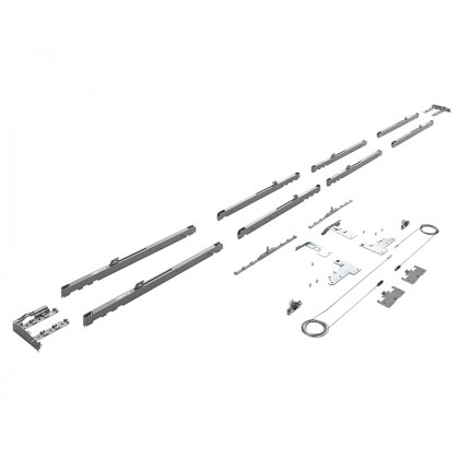 HETTICH 9278799 TopLine XL ensemble amortisseurs pour 4 vantaux 30-80kg