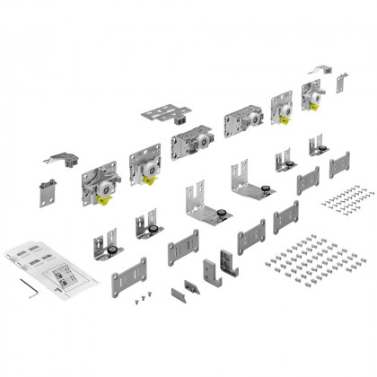 HETTICH 9242710 TopLine L new 10-16 mm/50 kg 3 portes