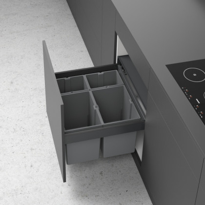 HETTICH 9278334 cadre AvanTech YOU Pull NL500/KB450 2pces anthracite
