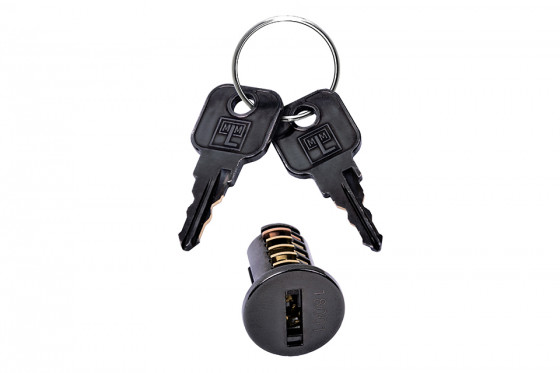 LEHMANN serrure cylindrique Z44A/P4 2 x B1 18002 noir
