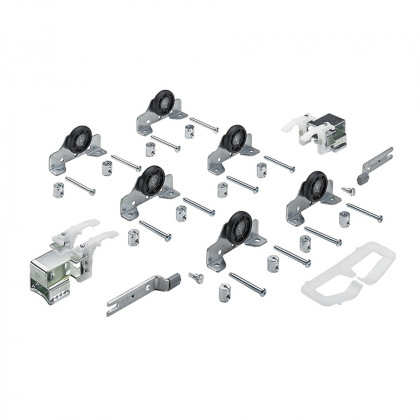 HETTICH 45077 TopLine 1 porte coulissante kit pour 3 vantaux