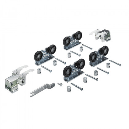 HETTICH 45078 TopLine 1 ensemble porte coulissante pour 2 vantaux