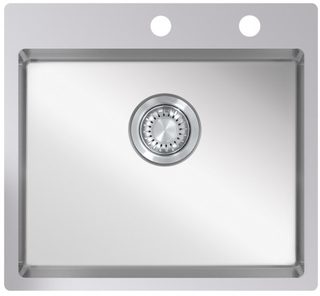 StrongSinks S3 évier Duna 500 500x505mm avec excentrique inox StrongSinks S3 évier Duna 500 500x505mm avec excentrique inox