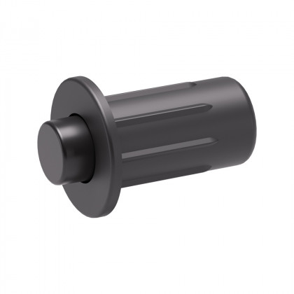 IF amortisseur de porte a visser Flex 5mm 10x2,3mm anthracite