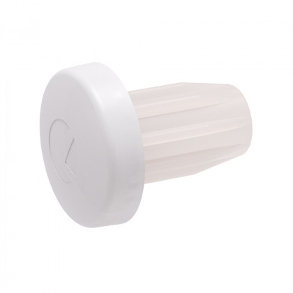 IF amortisseur de porte a visser 5mm blanc