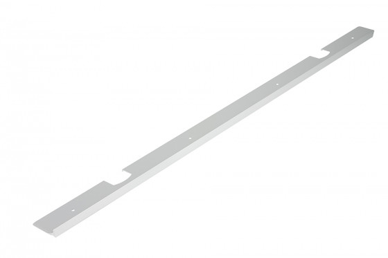 Barre de liaison d'angle pour plan de travail 38mm L 900mm A/M alu