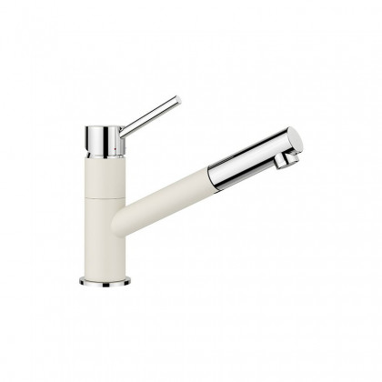 BLANCO 526953 Robinet Kano-S Silgranit-look blanc soft/chrome