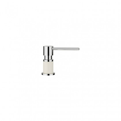 BLANCO 526955 distributeur savon Lato Silgranit-look blanc soft/chrome