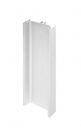 TULIP Gola Snap on profil vertical central 2700 mm blanc satiné TULIP Gola Snap on profil vertical central 2700 mm blanc satiné