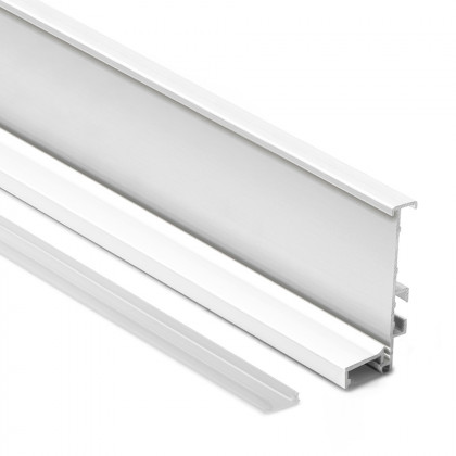 TULIP Gola J profil LED 4,1m blanc semi-brillant TULIP Gola J profil LED 4,1m blanc semi-brillant