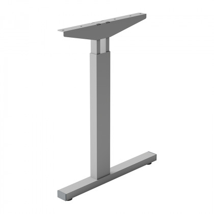 MILADESIGN ECO EC203R pietement de table réglable argent