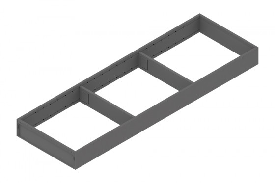 BLUM ZC7S650RS2 Ambia-line cadre pro LBX/MVX, NL=650/Š=200 Orion gris OG-M