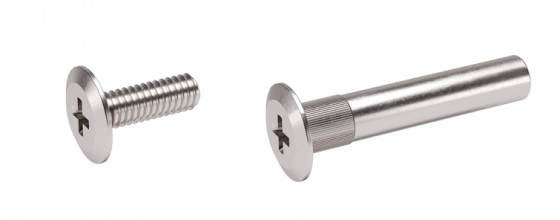 K-IF ferrures de liaison FLAT M4x30 - 40mm complet nickel K-IF ferrures de liaison FLAT M4x30 - 40mm complet nickel