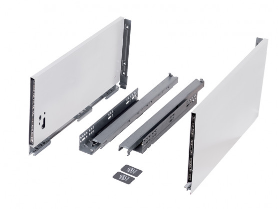 K-StrongMax 18 tiroir H249/600mm, blanc