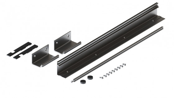 HAWA 31005 Concepta III 25/35 kit de fixation pour boîtier 55mm, 560mm HAWA 31005 Concepta III 25/35 kit de fixation pour boîtier 55mm, 560mm