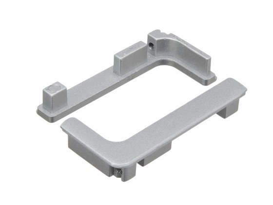 TULIP Gola embout ouvert profil J alu anodisé P+L TULIP Gola embout ouvert profil J alu anodisé P+L