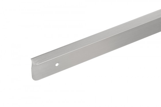 Barre de liaison d'angle pour plan de travail 28 inox G/D