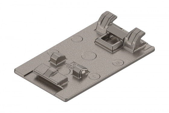 BLUM 70T4568C bol charniere Cristallo (new), verre/miroir (mate + nickel)