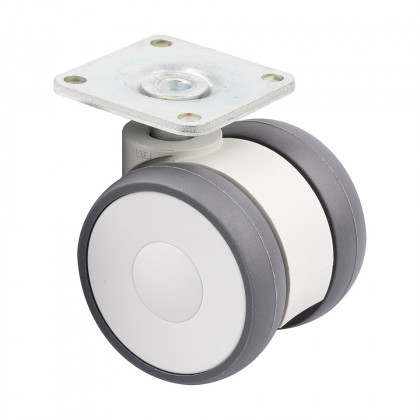 TENTE roue Linea 50mm 100kg gris clair