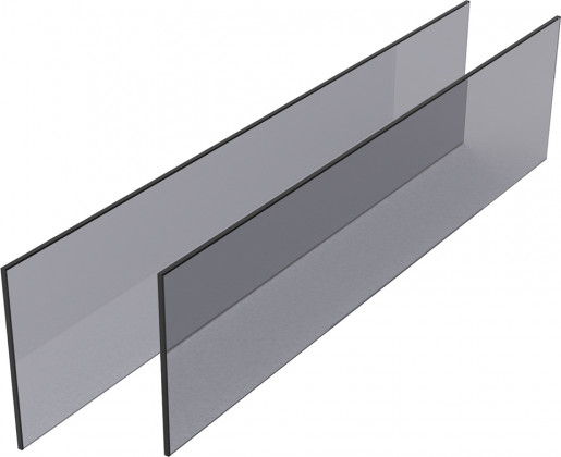 KES Conero, ensemble de verres pour tiroir H168, LW 534-594, KB-600mm