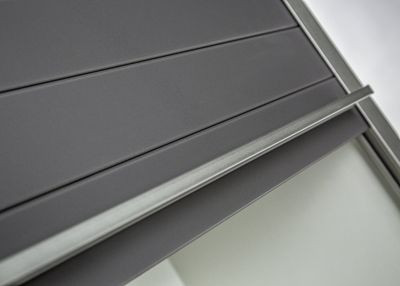 REHAU Poignée alu pour crystal-line 900/1500 mm