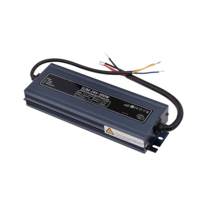 TL alimentation électrique pour LED 24V 300W IP67 Slim