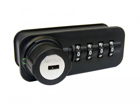LEHMANN Serrure a combinaison Free 58.01 droite noir