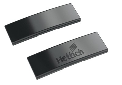 HETTICH 9091821 Sensys cache d'équerre logo Hettich OBS