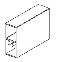 SEVROLL 04837 Pax renfort 3m noir mat