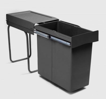 GOLLINUCCI trieur Linea 294, 300 mm, anthracite GOLLINUCCI trieur Linea 294, 300 mm, anthracite