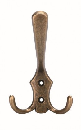 TULIP Porte-manteau Davos XL E doré ancien + vis