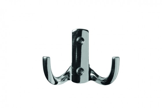 TULIP porte-manteau Marcel E chrom mat + vis