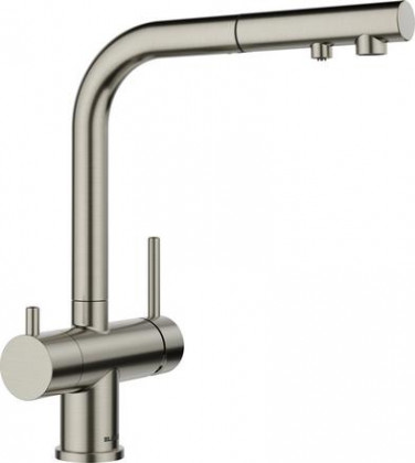 BLANCO 527715 Robinet Fontas-S II Satiné Platine