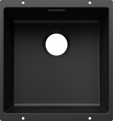 BLANCO 527786 Évier Subline 400-U sans siphon Silgranit noir BLANCO 527786 Évier Subline 400-U sans siphon Silgranit noir