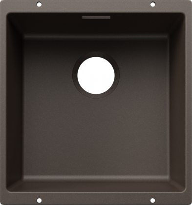BLANCO 527792 Évier Subline 400-U sans siphon Silgranit café