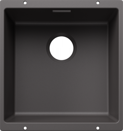 BLANCO 527790 Évier Subline 400-U sans vidange Silgranit gris roche