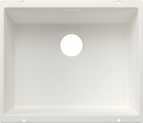 BLANCO 527799 évier Subline 500-U sans siphon Silgranit blanc
