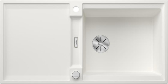 BLANCO 527621 évier Adira XL 6 S InFino avec excentrique Silgranit blanc