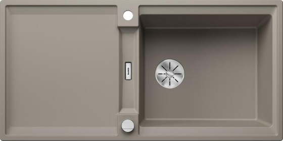 BLANCO 527623 évier Adira XL 6 S InFino avec excentrique Silgranit tartufo
