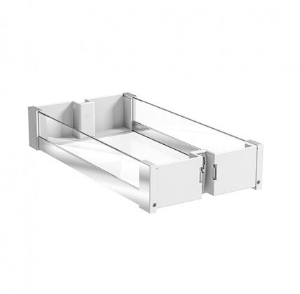 VIBO Essence panier armoire alimentaire 400mm gris
