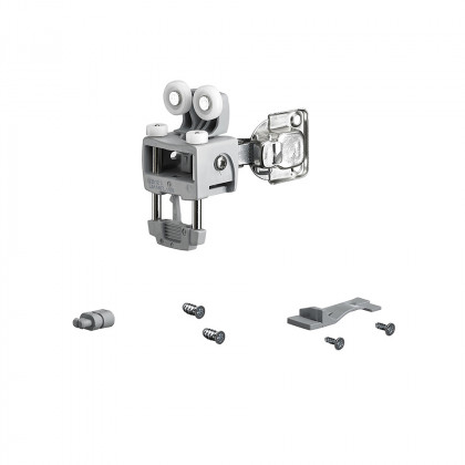 HETTICH 9278611 WingLine L do 12 kg, Pull to move silent gris De sans inférieur