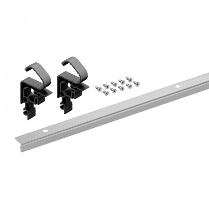 HETTICH 9279162 WingLine S profil de guidage supérieur 2400 mm alu anodisé