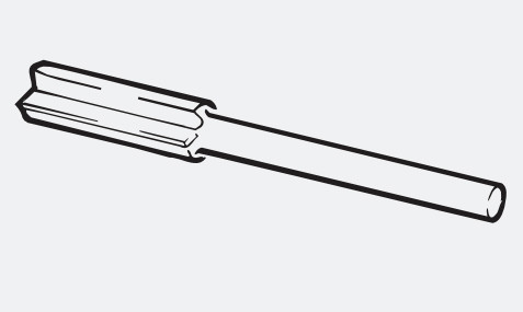 HAWA 600.0000.309 fraise a rainurer HM, carbure, D= 10 mm