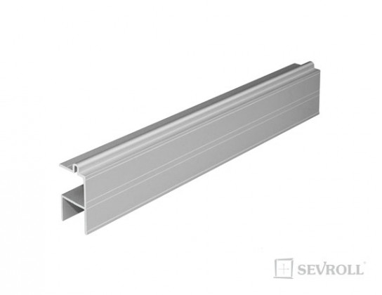 SEVROLL 04097 Idea guidage supérieur/inférieur 3m argenté